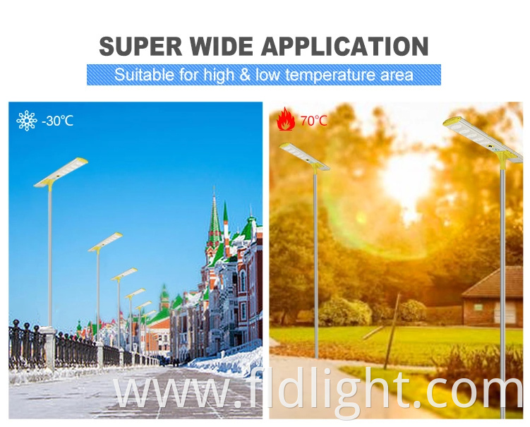 suitable for high and low temperature area solar street light